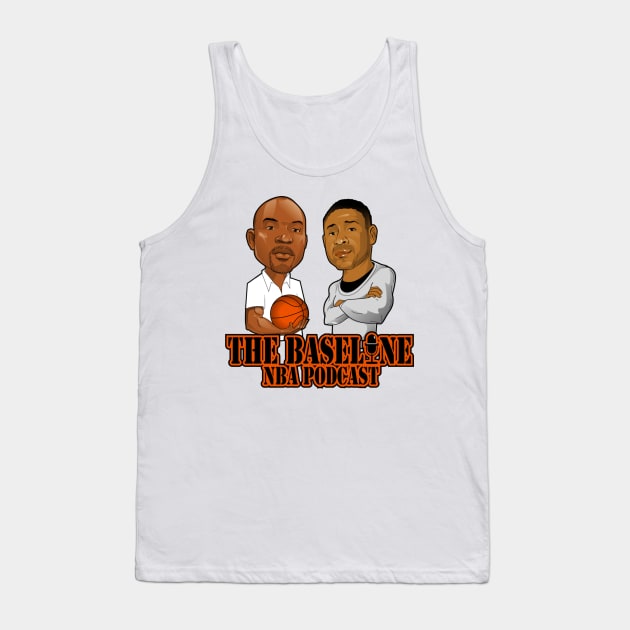 The Baseline NBA Podcast Tank Top by ShawSports